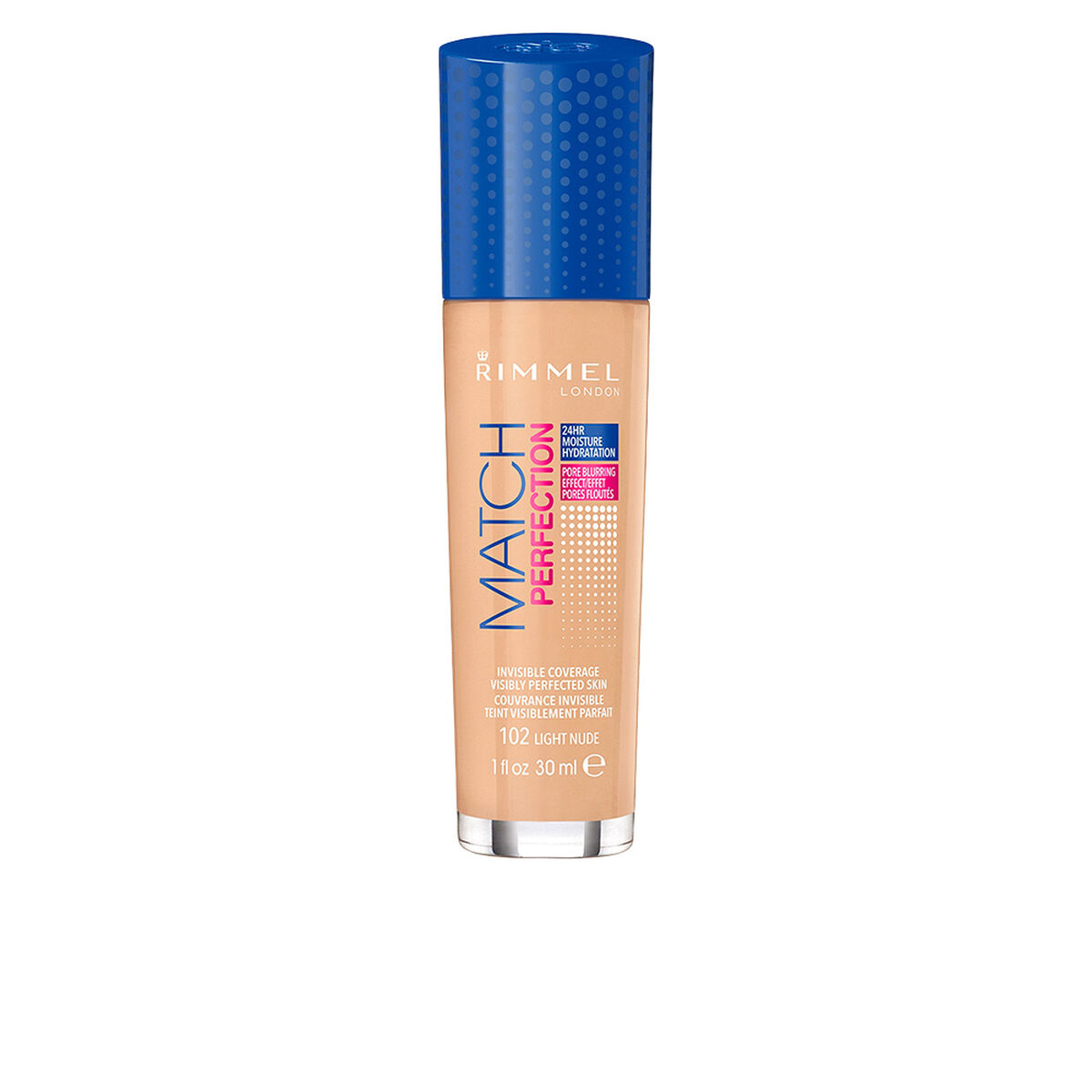 Flydende makeup foundation Match Perfection Rimmel London (30 ml)